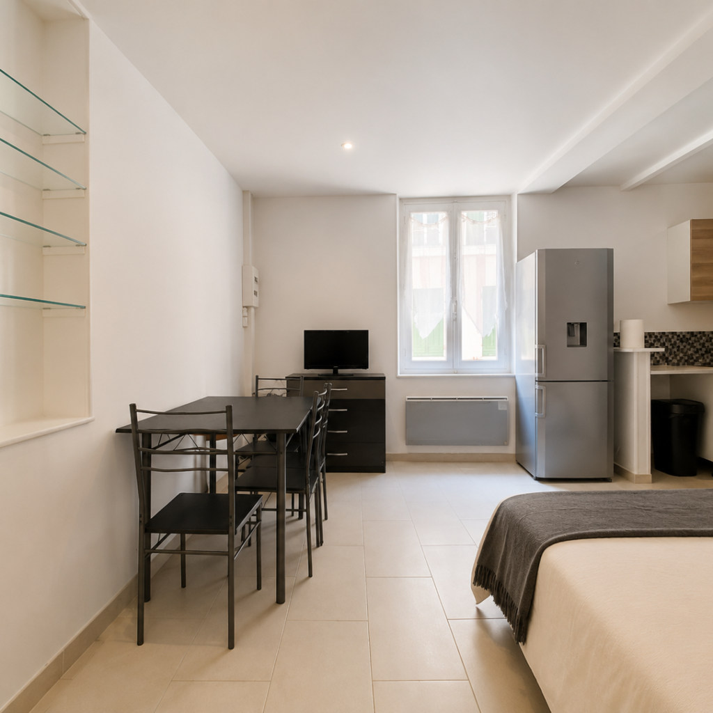 Dreux centre-ville   Studio meublé tout équipé avec parking
