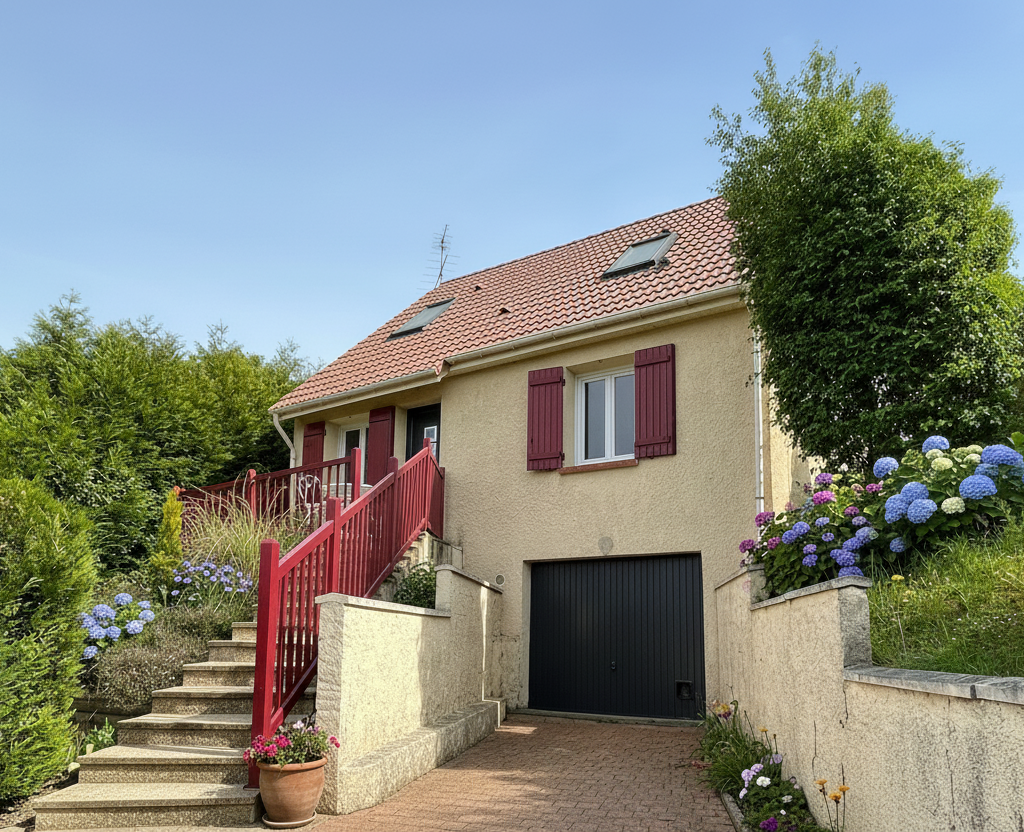 Maison 3 Chambres à 8 minutes à pied de la gare de Dreux