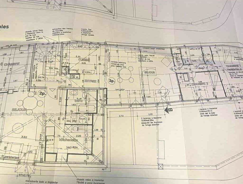 Plateau de 180 m2 centre ville