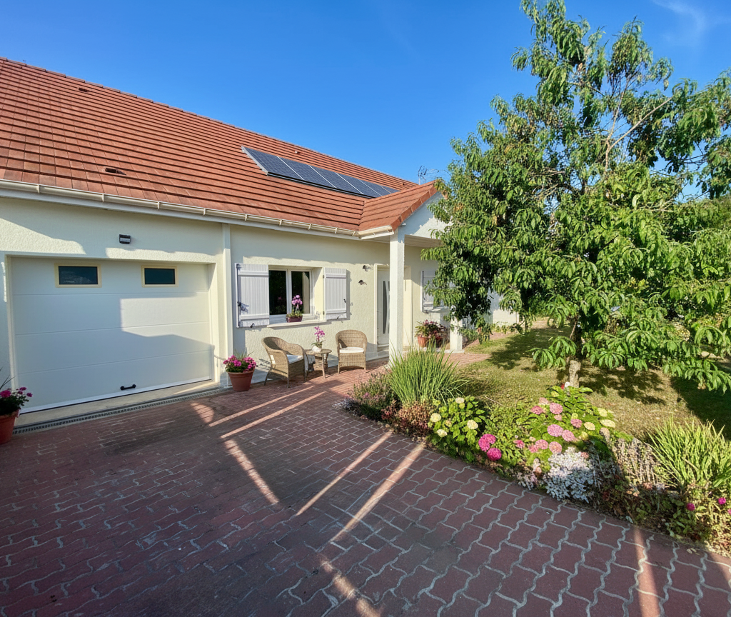 Maison plain pied lumineuse et calme 3 chambres VERNOUILLET
