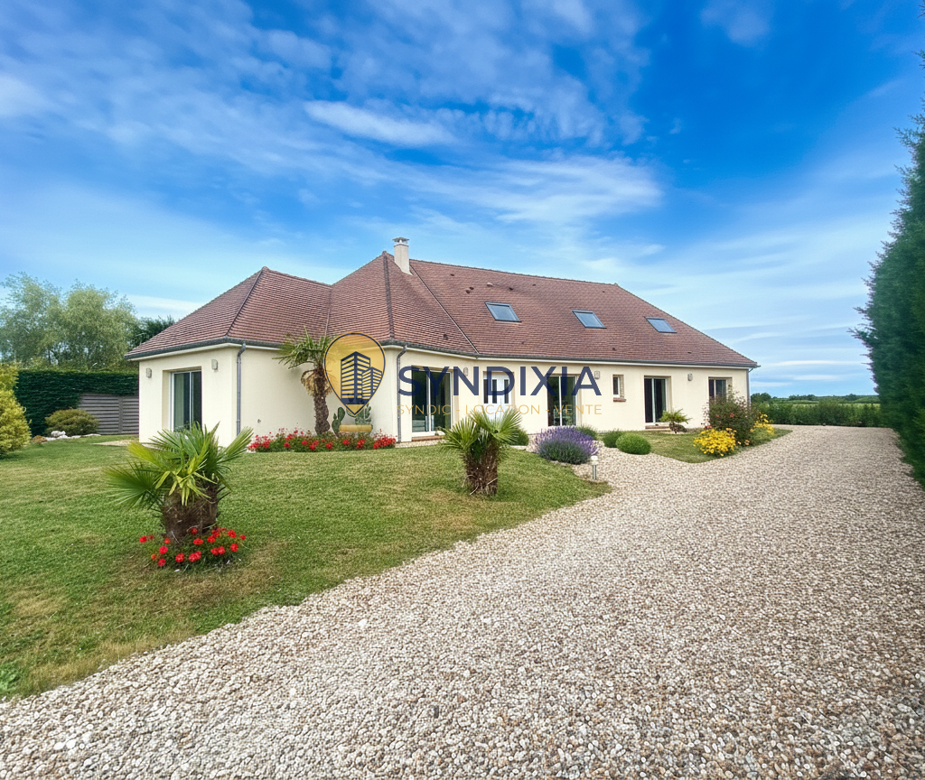 Belle maison familiale 6 chambres à 20 minutes de Dreux