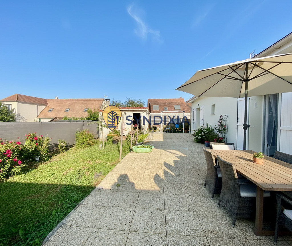 Maison plain pied lumineuse et calme 3 chambres VERNOUILLET